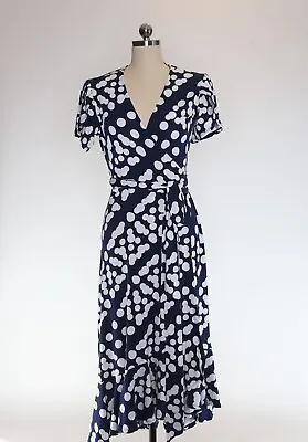 CAbi Polka Dot Wrap Dress (New) (Never Worn) • $35