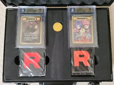 $50000 • Buy Pokemon Japanese Team Rocket Case Giovanni's Scheme 277 & 278/XY-P BGS 10 Set