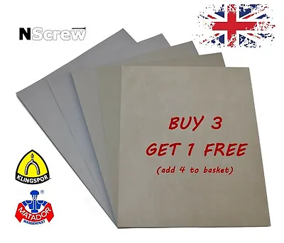 £7.23 • Buy Sandpaper Klingspor/matador 60-7000 Wet And Dry Abrasive Sand Paper Sheets