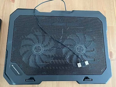 Conceptronic THANA01B Laptop/Notebook Cooling Pad/Tray For Up To 15.6   • £8