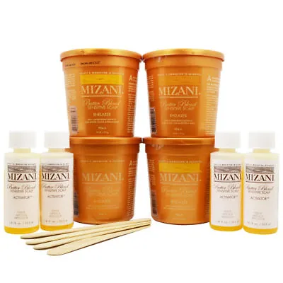 Mizani Butter Blend Sensitive Scalp Rhelaxer 4 Applications KIT • $39.99