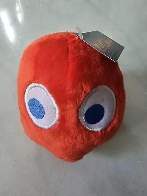 NEW Ms Pac-Man Red Ghost Plush Toy Stuffed Doll Figure Pacman Arcade 4  • $9.39