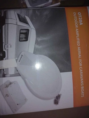 £25 • Buy Mercury OT20A Outdoor Amplified Caravan Boat Camping Aerial