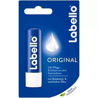 Labello ORIGINAL/CLASSIC CARE Lip Balm/ Chapstick -1 Pack • £8.25