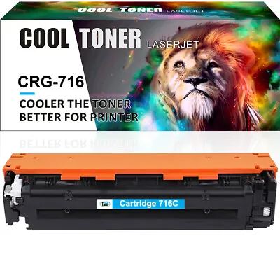 Toner Cartridge For Canon 716 Cyan I-SENSYS MF8030Cn MF8040Cn MF8050Cn MF8080Cw • £12.99