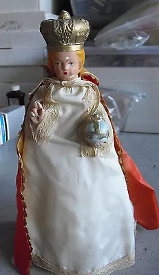 Vintage 1930s Jesus Infant Of Prague Church Statue 400 LOOK • $110