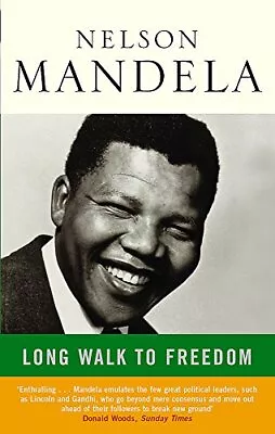 Long Walk To Freedom By Mandela Nelson Hardback Book The Cheap Fast Free Post • £3.49