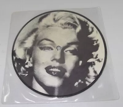 🎬 VINTAGE MARILYN MONROE 7” Picture Disc 1987 When I Fall In Love • £7