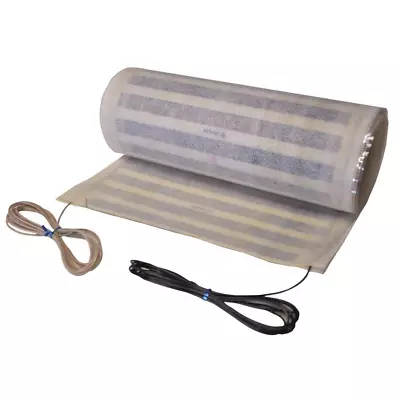 $68.31 • Buy Floor Heating Mat For Tile & Glue-Down Floors 5 Ft. X 18 Inch 120V Peel & Stick