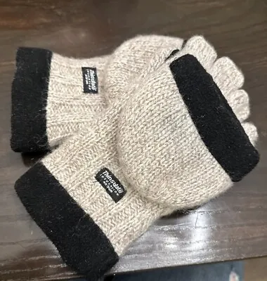 Thinsulate Insulation 40 Gram Men's Gloves Mittens Oatmeal Wool • $5.99