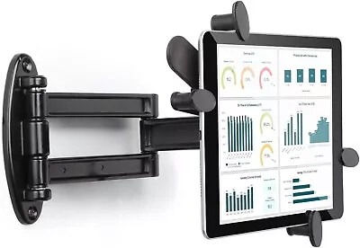 Itodos Foldable Tablet Wall Mount Holder For 7 To 12.9 Inch Tablets Ipad Galax • $51.95