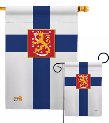 Finland Garden Flag Regional Nationality Small Decorative Gift Yard House Banner • $15.95