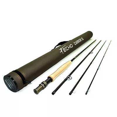 Echo Carbon Xl 690-4 9' #6 Weight 4 Pc Fly Rod -new Free Us Shipping • $199.99