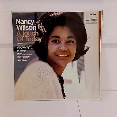 NANCY WILSON A Touch Of Today LP  Rare Vinyl Record Mono Garrod & Lofthouse  • £14.97