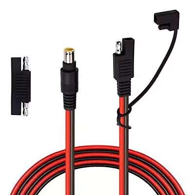 DC 8mm Male To SAE Connector Adapter 14 Gauge Cable Wire Compatible With Expl... • $20.86