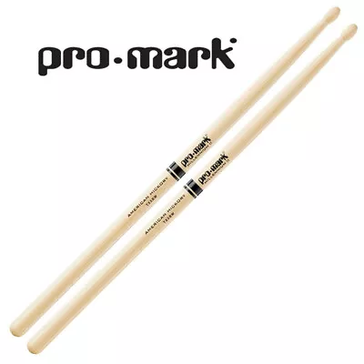 Promark TX5BW Hickory 5B Wood Tip Drumsticks • $32