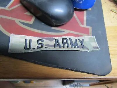 Military Patch Us Army Name Tape Tag Sew On Ocp Multicam Combat Used  • $1.99