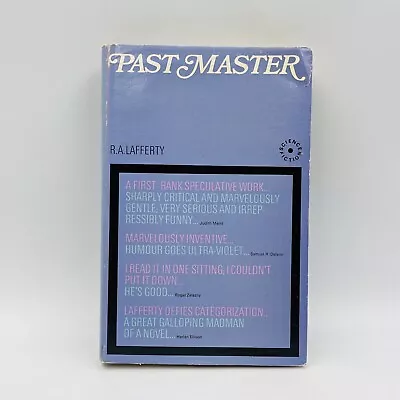 Past Master By R. A. Lafferty Hardcover Book 1st Edition 1968 Science Fiction • $121.38