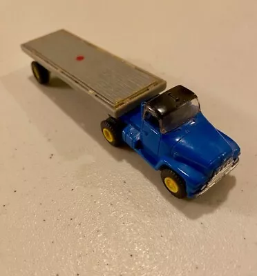 Vintage Aurora Vibrator HO Slot Car INTERNATIONAL SEMI TRUCK And TRAILER Body • $56