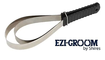 SHEDDING BLADE HAIR SWEAT SCRAPER Removes Horse Hair Shires Ezi Groom Metal • £8.65