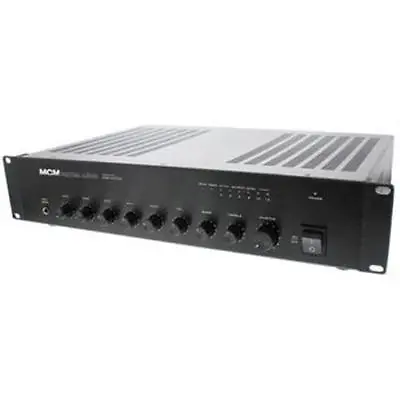 NEW 60W 70v Paging Amplifier.6 Inputs.Commercial Background Music.19  Rack Mount • $199