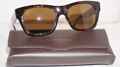 Oliver Peoples Sunglasses KEENAN Horn Brown Polar OV5418SU 166657 54 20 150 • $300.99