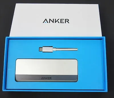 Anker Premium USB-C Mini Dock SD Card Ethernet HDMI USB-C Input Port Model A8361 • $34.40