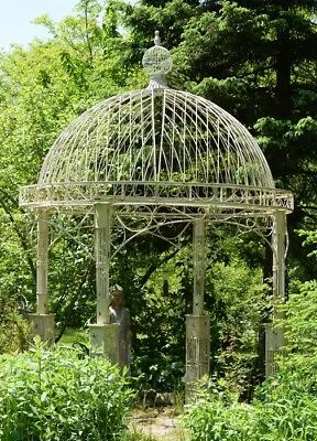 Large Round Metal Garden Gazebo • $5895