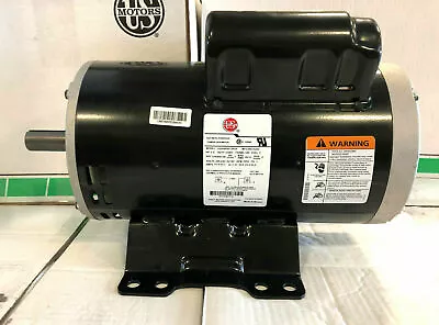 23378805 Air Compressor Motor 230V 3450 Rpm 1 Phase 5HP 184 Frame 5 - 6.4hp • $587.60