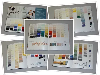 Crown Paints Retail Colour Range Booklet - Paint Guide Chart - Over 270 Colours • £3.99
