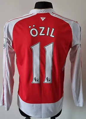 Arsenal 2015 - 2016 Home Football Puma Long Sleeve Jersey #11 Özil  • $100