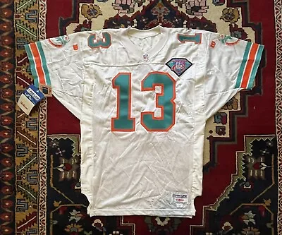 Vintage Wilson Pro Line Autograph Jersey Dan Marino NWT Miami Dolphins Sz 48 • $224.99