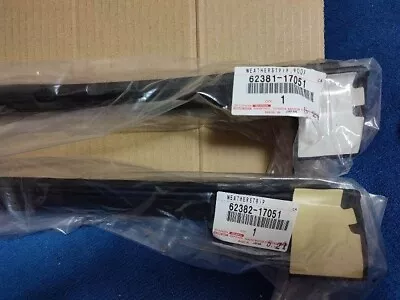 Genuine Toyota MR2 SW20 SW21 Weatherstrip Roof Side Rail Weather Strip RH LH Set • $127.49