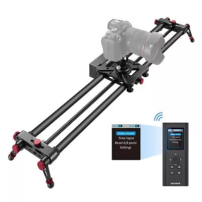 Neewer 100cm Motorized Camera Slider Wireless Control Carbon Fiber Dolly Rail • $339.99