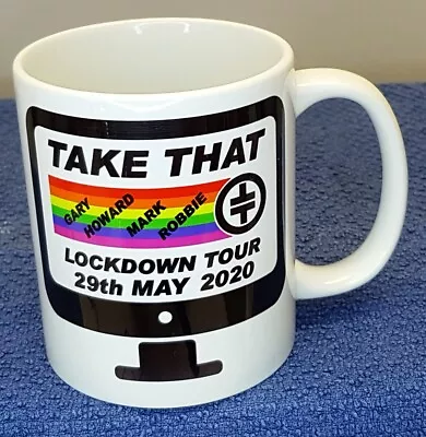  The  TAKE THAT LOCKDOWN TOUR 29th May 2020 Collectors Piece Ceramic M • £7.99