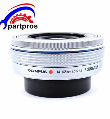 Olympus M.Zuiko 14-42mm F/3.5-5.6 EZ Silver Lens For Micro Four Thirds Camera • $142.79