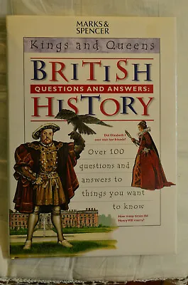 MARKS & SPENCER - Kings & Queens British History Question & Answers HB. • £0.99