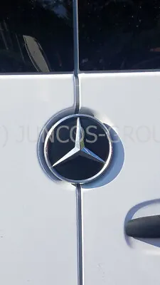 Mercedes Benz Sprinter 2500 3500 Rear Door Badge CHROME-BLACK  906 758 00 58 • $49.75