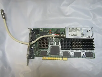 Video Graphics Card PCI IBM 25P1899 Matrox MGI G2+/QUAD-PL/TVN 906-07 G200 MMS • £144.58