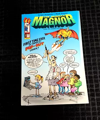 The Mighty Magnor #1  Pop Out Cover Sergio Aragones • $15