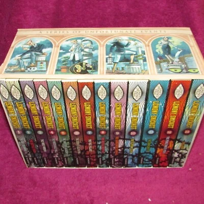£50 • Buy A Series Of Unfortunate Events Lemony Snicket 1-13 Book Set The Complete Wreck