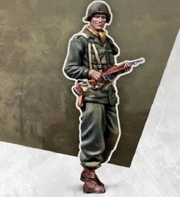 1/35 Resin Figure Model Kit US Soldier Lieutenant WWII WWII Officer Unpainted • $12.87