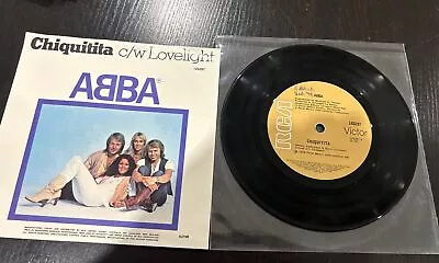 ABBA Chiquitita 7  45RPM SINGLE 1978 RCA VICTOR VG++ Love Light Records • $6.85