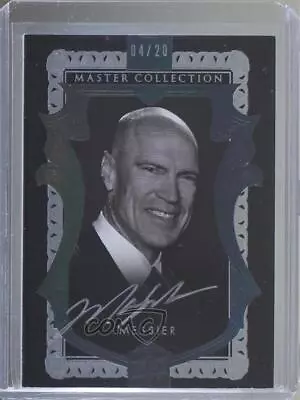 2016 All-Time Greats Master Collection Silver /20 Mark Messier #MC-ME Auto HOF • $284.95