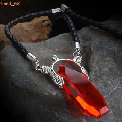 Devil May Cry 5 Dante Vergil Cosplay Necklace Gemstone Pendant Christmas Gifit • $26.44