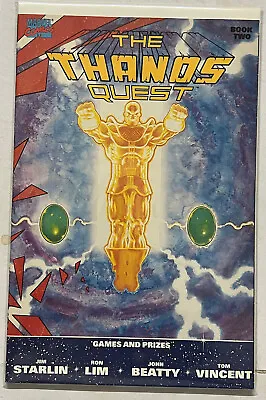 The Thanos Quest #2 Part 2 Games And Prizes!! 1990 • $35