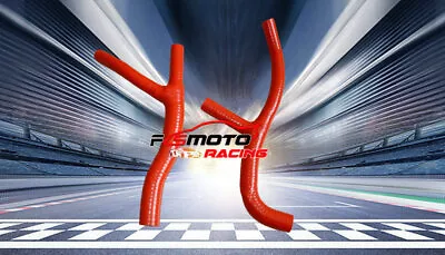 RED Silicone Radiator Hose FOR Suzuki DRZ400E DR-Z400E 2000 2001 2002 00 01 02 • $26.50