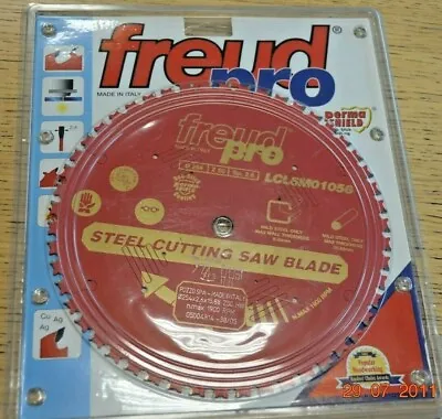 Freud Pro Lcl6m01056 254 X 15.88 X 50 Z Steel Cutting Saw Blade Thin Kerf • £24.99