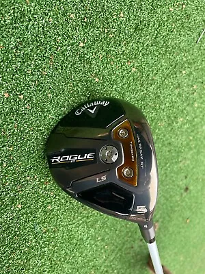 Used Callaway Rogue ST LS 5 Fairway Wood / 18 Degrees / Fujikura Pro 2.0 7X • £189