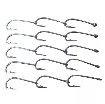 4/0 GANG HOOKS 5 GANGES IN SETS OF 3 Hooks High Quality Fishing Tackle STF • $5.99
